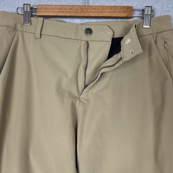 Lululemon Commission Pant Classic Men's Size 31 Beige Stretch Performance Chino - Picture 5 of 9